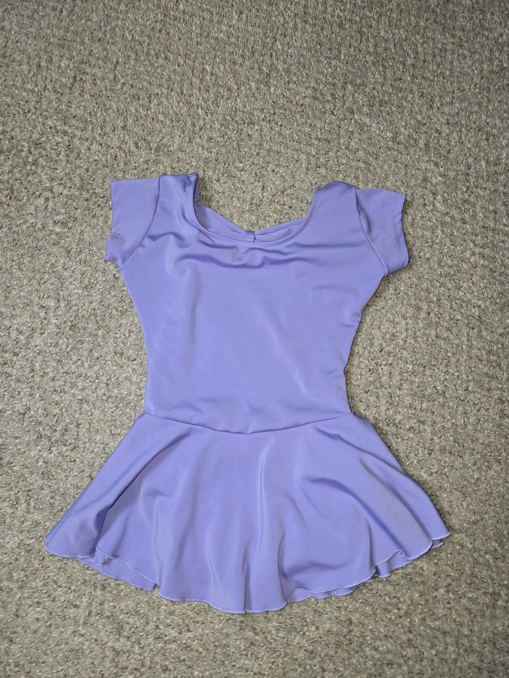 Eurotard Girl's Ballet Lilac Short Sleeve Leotard Size Medium
